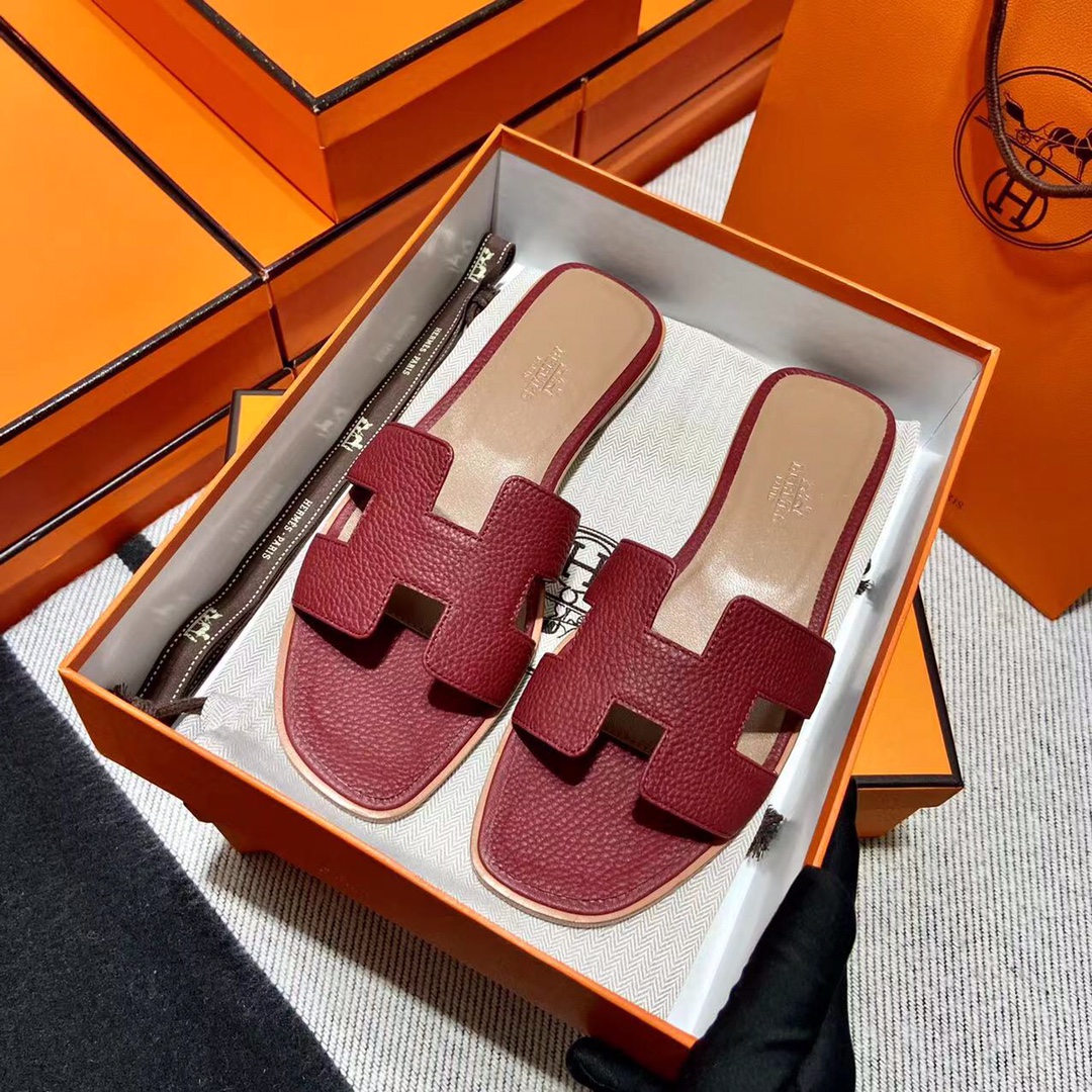 에르메스 올수공 오란 슬리퍼 샌들 토고 25